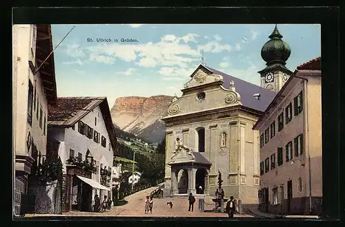 AK Sankt Ulrich, Ortspartie