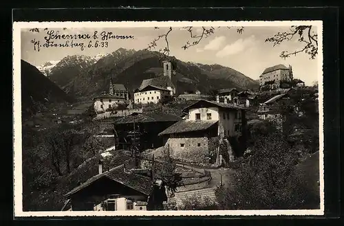 AK Schenna, Castello e villaggio