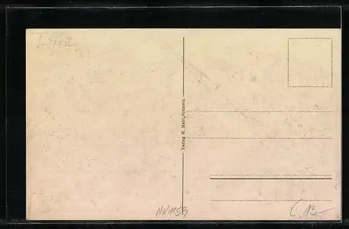 AK Kolfuschg, Ortsansicht mit Blick auf Pisciadu und Mesules
