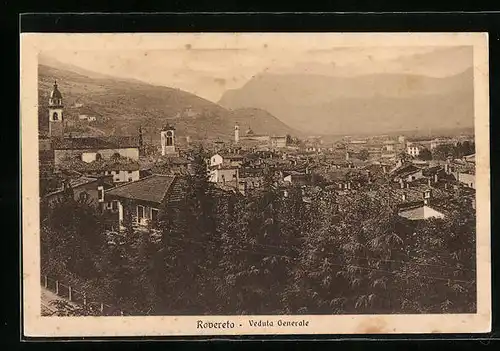 AK Rovereto, Veduta Generale