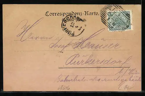 AK Arco, Ortspartie mit Kirche und Burg