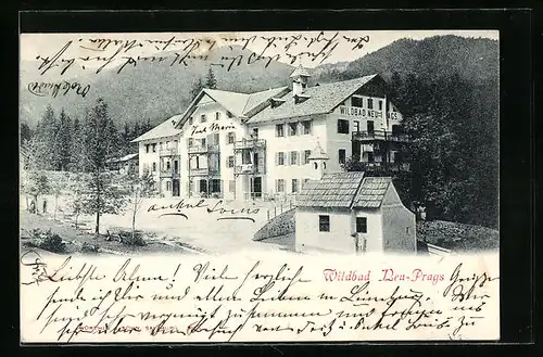 AK Neu-Prags, Hotel Wildbad Neu-Prags