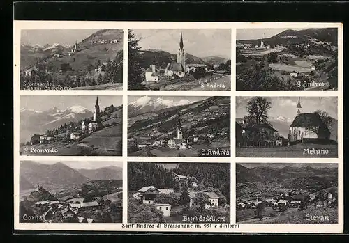 AK Sant`Andrea, Veduta generale, Meluno, Cleran, S. Leonardo