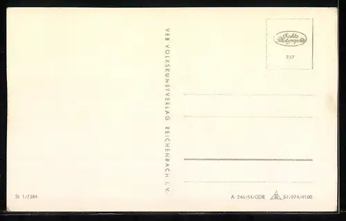 AK Berlin, Stalinallee mit Block D-Nord