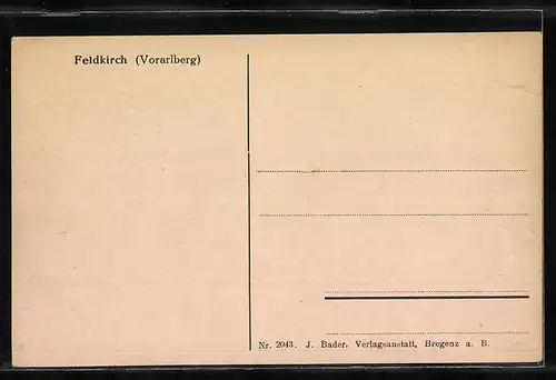 AK Feldkirch, Panorama