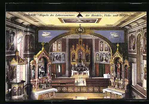 AK Feldkirch, Kapelle des Lehrerseminars der Handels-, Volks- und Bürgerschule