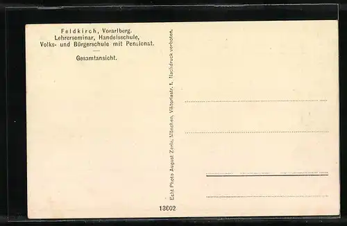 AK Feldkirch, Totalansicht