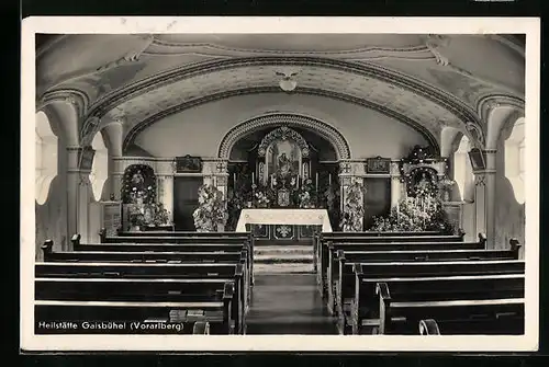 AK Gaisbühel, Innenansicht der Kapelle