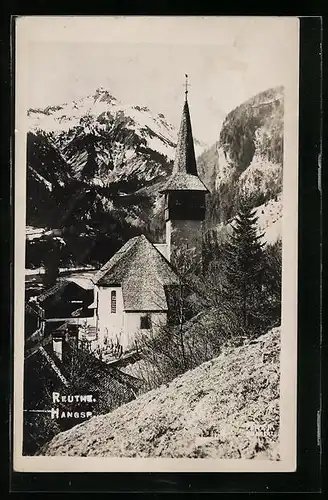 AK Reuthe, Kirche mit Hangspitze