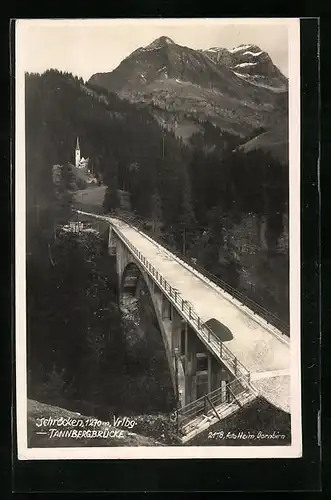 AK Schröcken, Tannbergbrücke