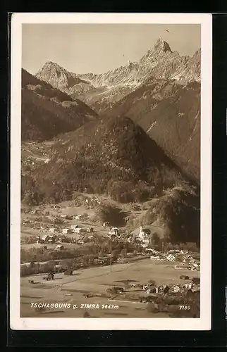 AK Tachagguns, Teilansicht gegen Zimba