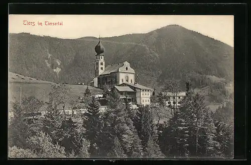 AK Tiers, Gesamtansicht mit Kirche