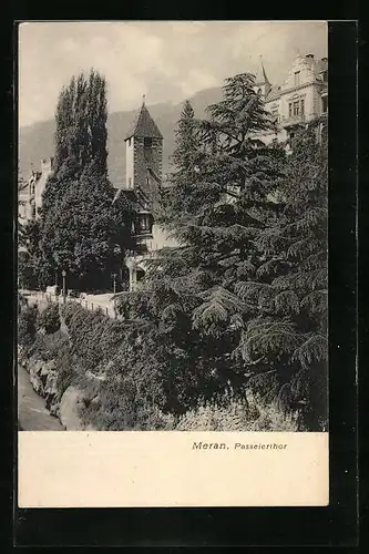 AK Meran, Partie mit Passeierthor