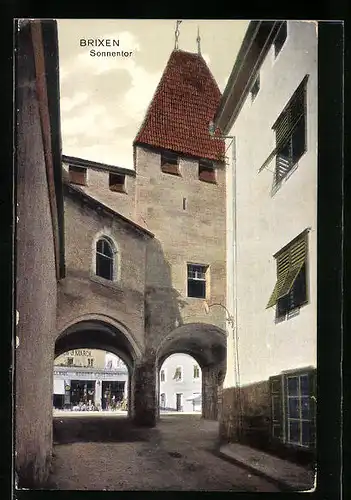 AK Brixen, Durchblick durch das Sonnentor