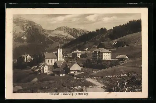 AK Entlebuch, Blick auf das Kurhaus Sörenberg und die Kapelle