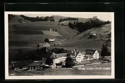 AK Gonten, Blick auf das Kloster Leiden Christi