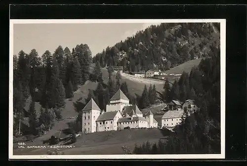 AK Val Gardena, Blick auf S. Christina