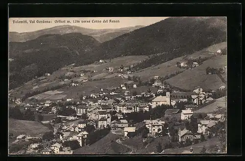 AK Ortisei Val Gardena, verso Corno del Renon