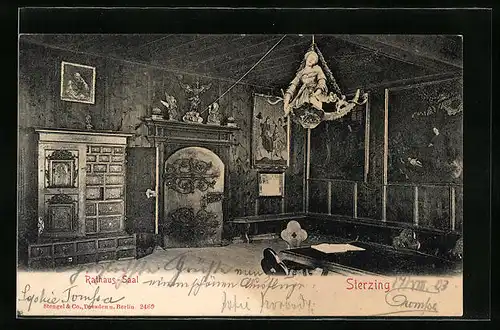 AK Sterzing, im Rathaus Saal
