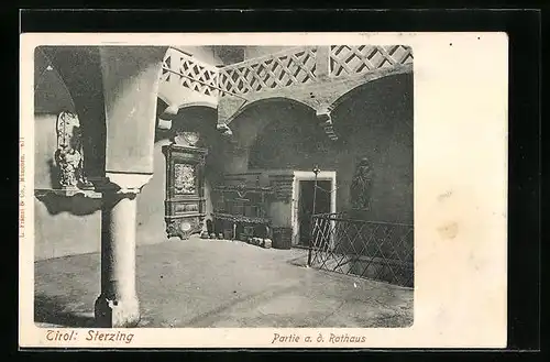 AK Sterzing, Partie a. d. Rathaus