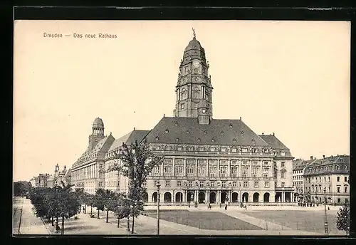 AK Dresden, Neues Rathaus