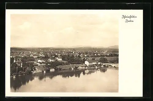 AK Rheinfelden in Baden, Fliegeraufnahme der gesamten Stadt
