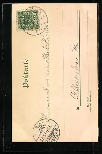 AK Rudelsburg, am Bismarckdenkmal