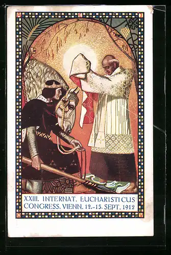 Künstler-AK Wien, XXIII. Internat. Eucharistischer Kongress 1912