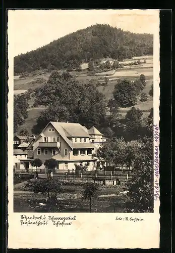 AK Sitzendorf i. Schwarzatal, Pensionshaus Schiefner