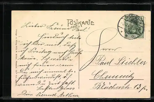 AK Pössneck i. Th., Gesamtansicht