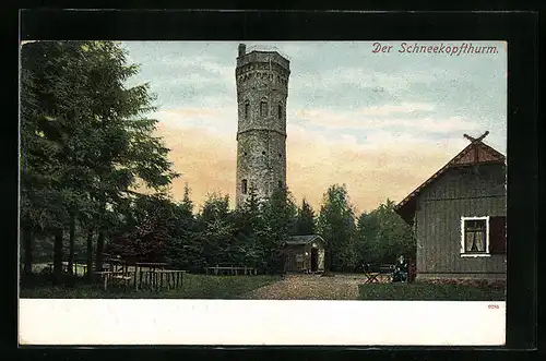 AK Gehlberg, am Schneekopfturm