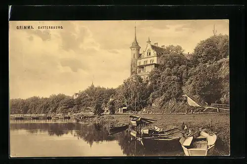 AK Grimma, Wasserpartie an der Gattersburg