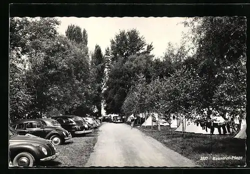 AK Bouveret-Plage, Zeltplatz