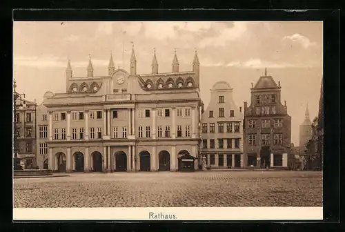 AK Rostock, Partie am Rathaus