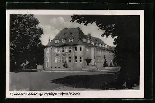 AK Langensalza, Blick zum Schwefelbad