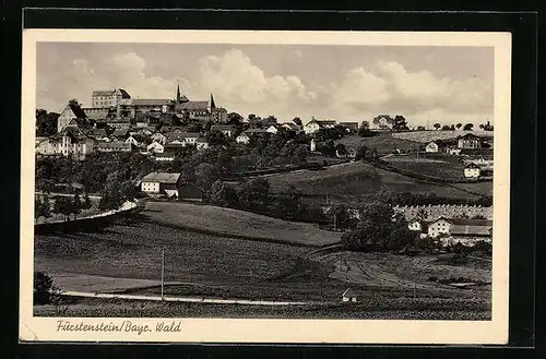 AK Fürstenstein / Bayr. Wald, Gesamtansicht