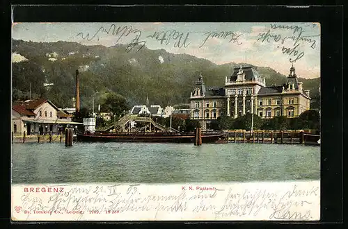 AK Bregenz, K. K. Postamt