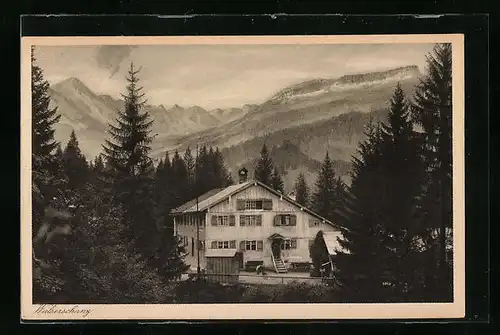 AK Walserschanz, Gasthaus Walserschanz