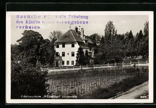 AK Maria-Enzersdorf am Gebirge, Erholungsheim Wällischhof Lindenvilla