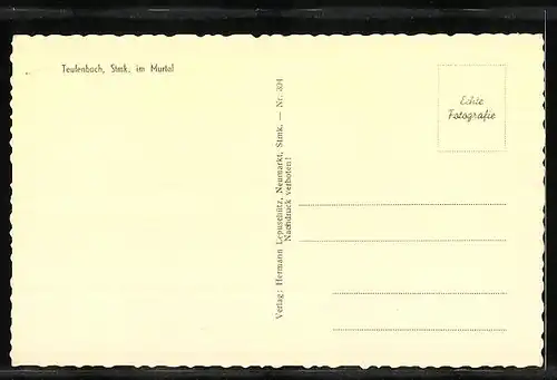 AK Teufenbach im Murtal, Teilansicht