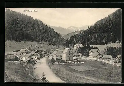 AK Mürzsteg, Uferpartie