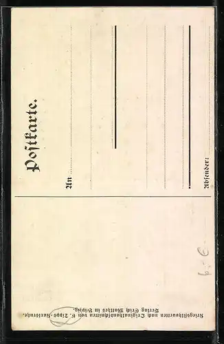 Künstler-AK sign. C. Tips: Kriegssilhouetten mit Artillerie