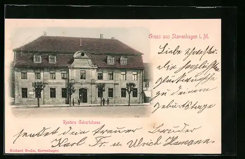 AK Stavenhagen i. M., Reuters Geburtshaus