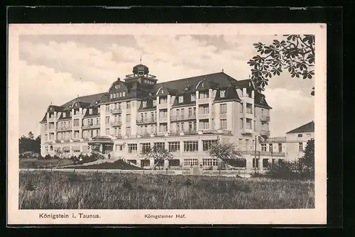 AK Königstein i. Taunus, Hotel Königsteiner Hof