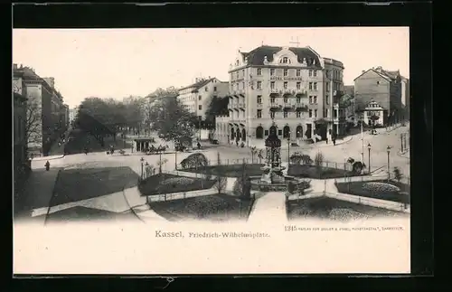 AK Kassel, Friedrich-Wilhelmsplatz