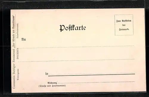 AK Schöneck, Unterer Markt mit Kirche