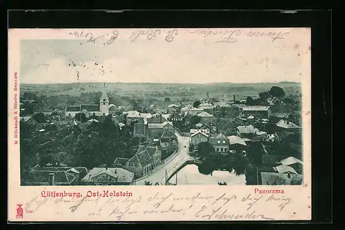 AK Lütjenburg, Panorama des Ortes