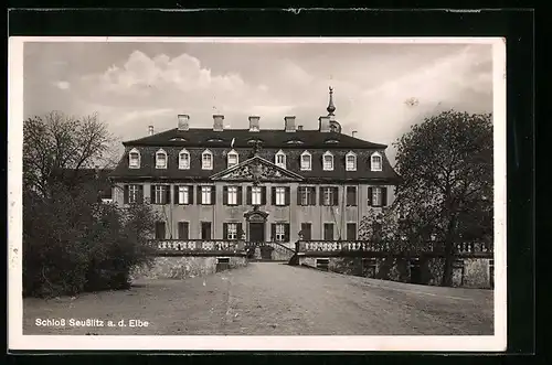 AK Seusslitz a. d. Elbe, Schloss Seusslitz