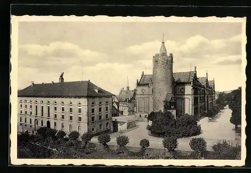 AK Pössneck, Malzhaus, Bürgerschule