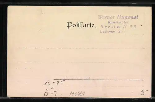 Foto-AK Fritz Gratl: Obernberg, Panorama mit Kirche